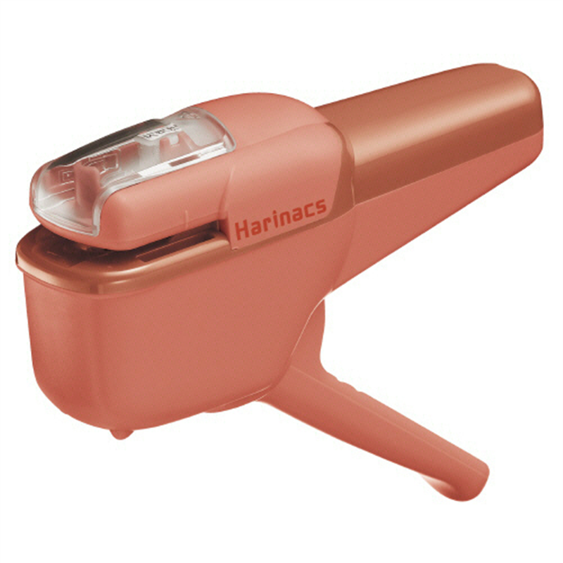 コクヨ 針なしステープラー/ハリナックス ハンディタイプ 10枚とじ サーモンピンク SLN-MSH110VP 1個（ご注文単位1個）【直送品】