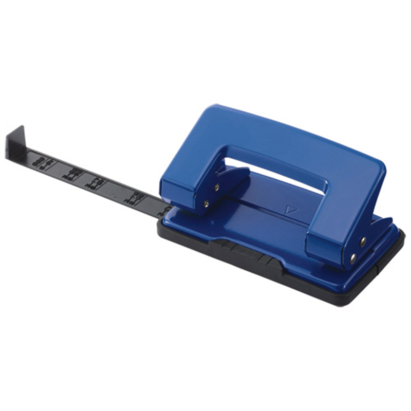 TANOSEE 2穴パンチ 10枚穿孔 ブルー 1台（ご注文単位1台）【直送品】