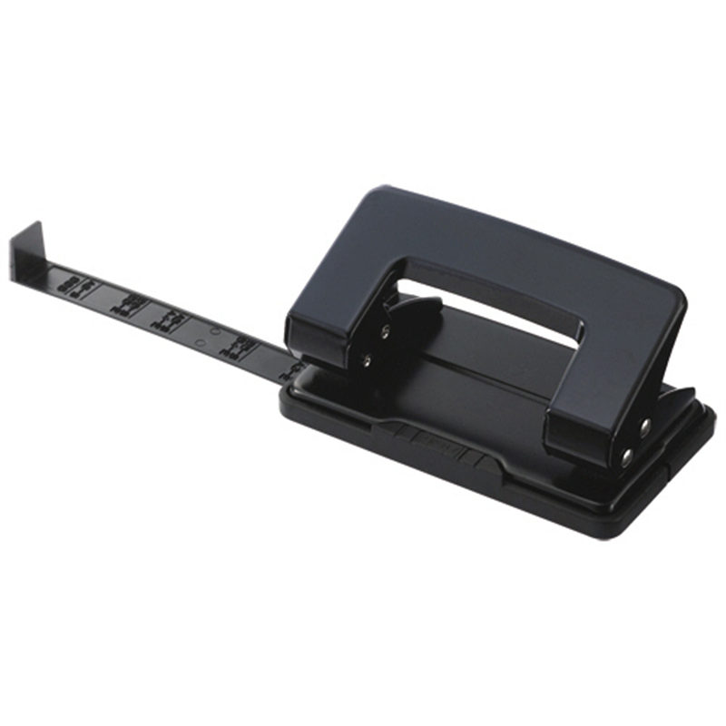 TANOSEE 2穴パンチ 10枚穿孔 ブラック 1台（ご注文単位1台）【直送品】