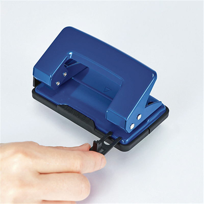 TANOSEE 2穴パンチ 20枚穿孔 ブラック 1台(ご注文単位1台)【直送品】