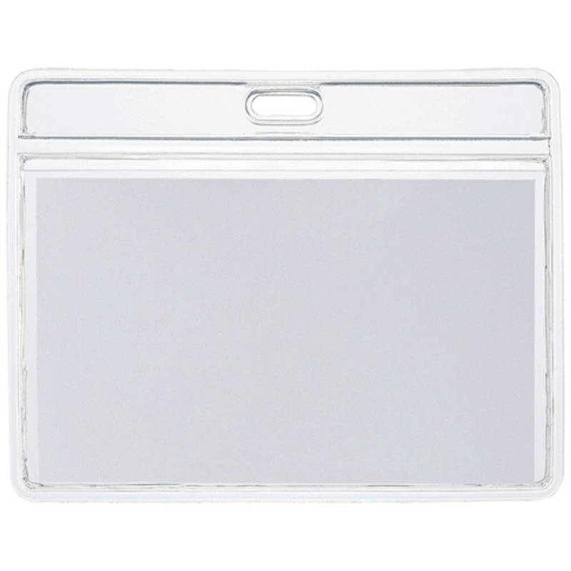 TANOSEE 名札用ケース/チャックなし 10枚/1パック（ご注文単位1パック）【直送品】