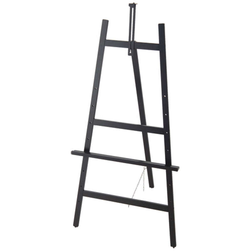 アスカ 木製三脚イーゼル H型 TEAS-04BK 1台（ご注文単位1台）【直送品】