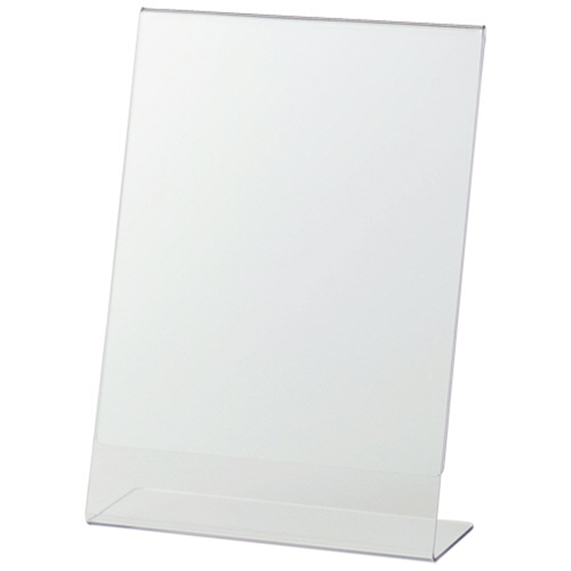 TANOSEE 再生PETサインスタンド 片面用 B6タテ 1個（ご注文単位1個）【直送品】