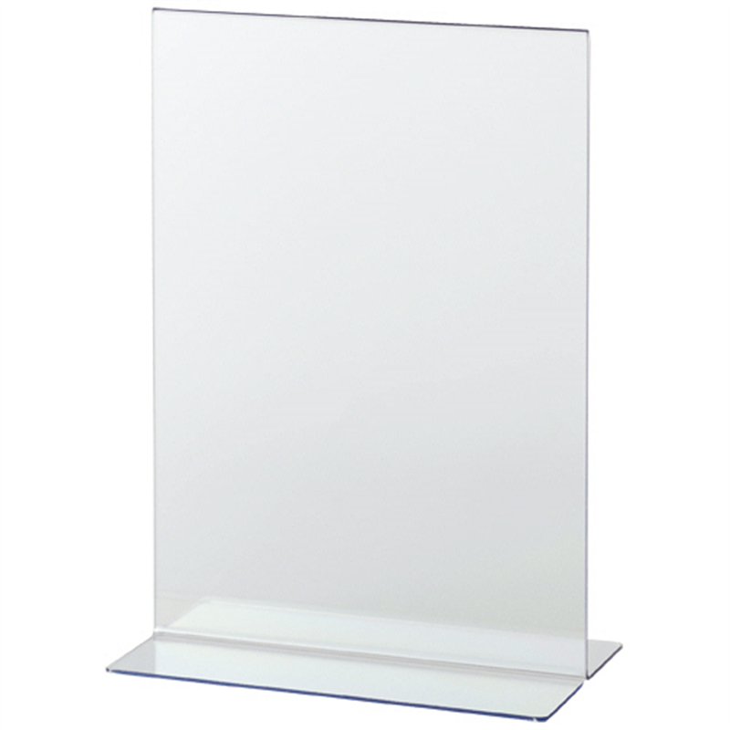 TANOSEE 再生PETサインスタンド 両面用 A5タテ 1個（ご注文単位1個）【直送品】