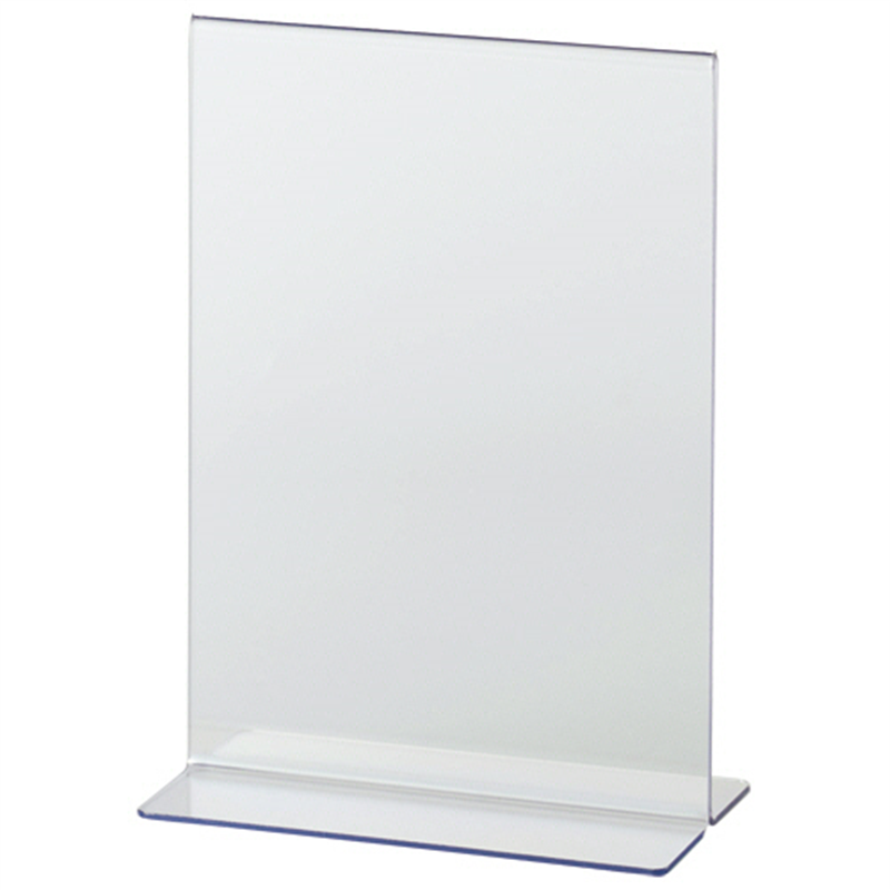 TANOSEE 再生PETサインスタンド 両面用 A6タテ 1個（ご注文単位1個）【直送品】