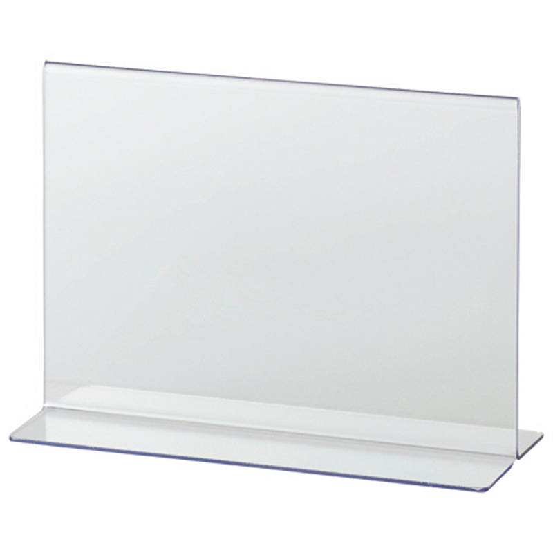 TANOSEE 再生PETサインスタンド 両面用 A6ヨコ 1個（ご注文単位1個）【直送品】