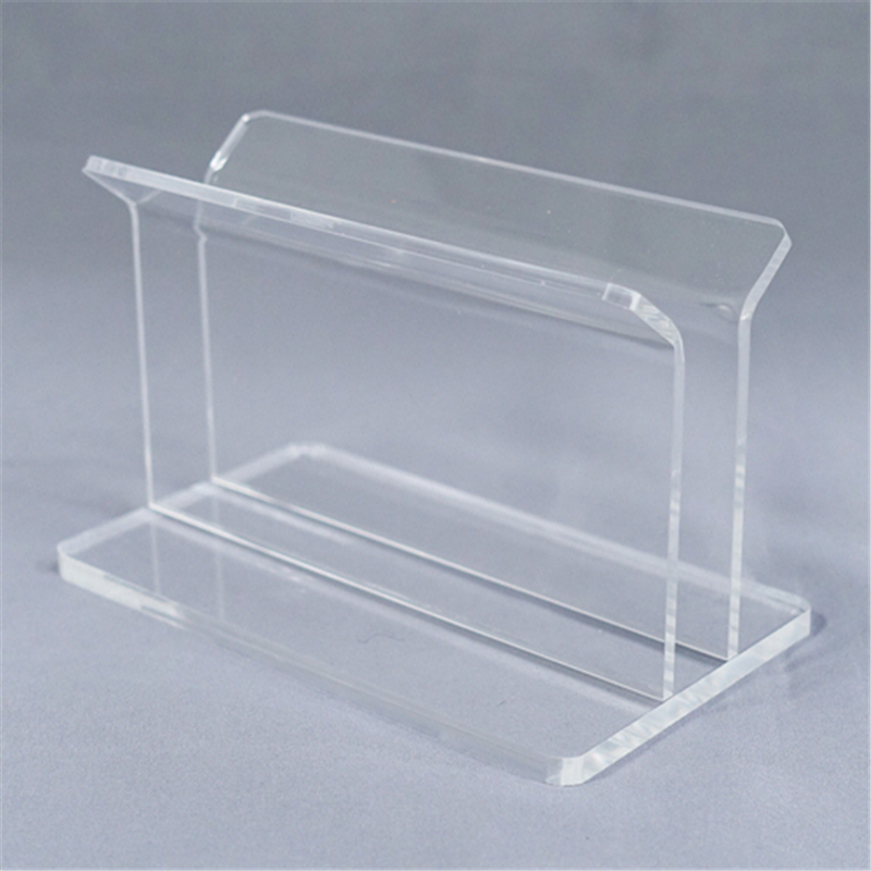 スマイル アクリル製 メニュースタンド シングル 1個（ご注文単位1個）【直送品】