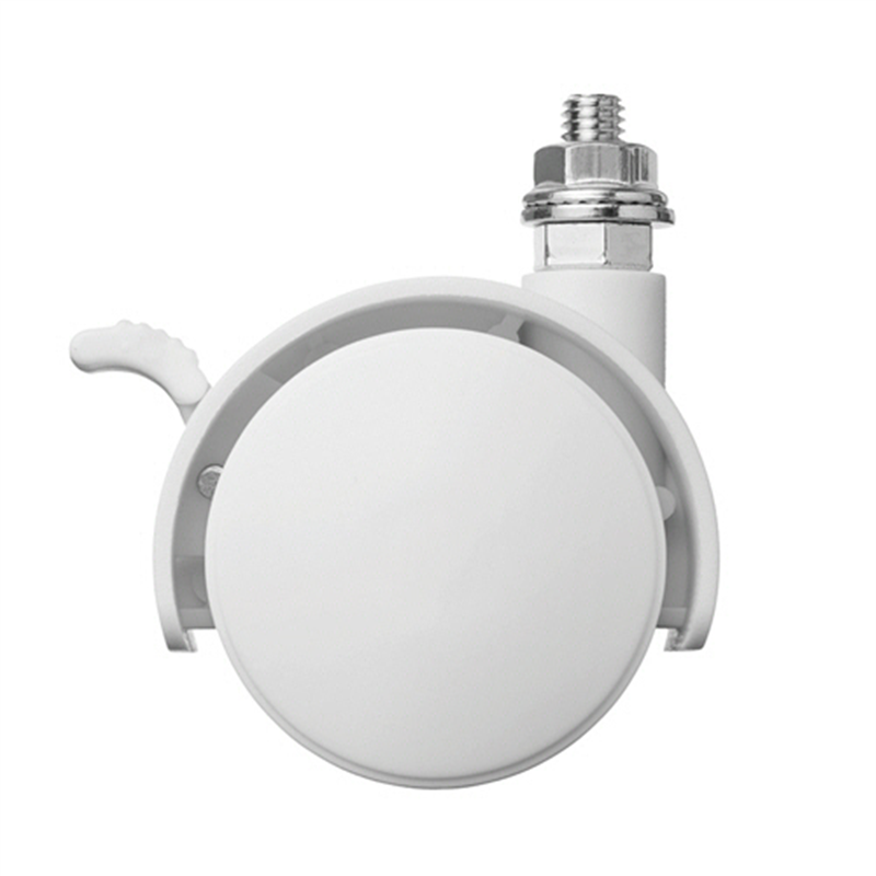 天馬 Fits フィッツネジ式キャスター CSS-40 ホワイト 4個/1パック（ご注文単位1パック）【直送品】