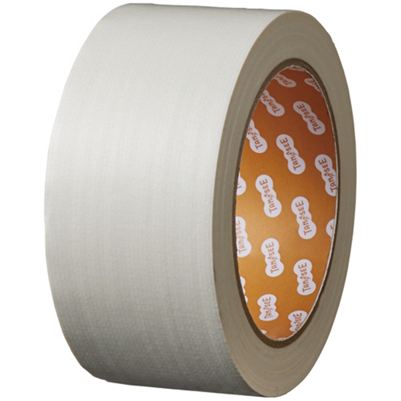 TANOSEE 布テープ/カラー 50mm×25m 白 30巻/1セット（ご注文単位1セット）【直送品】
