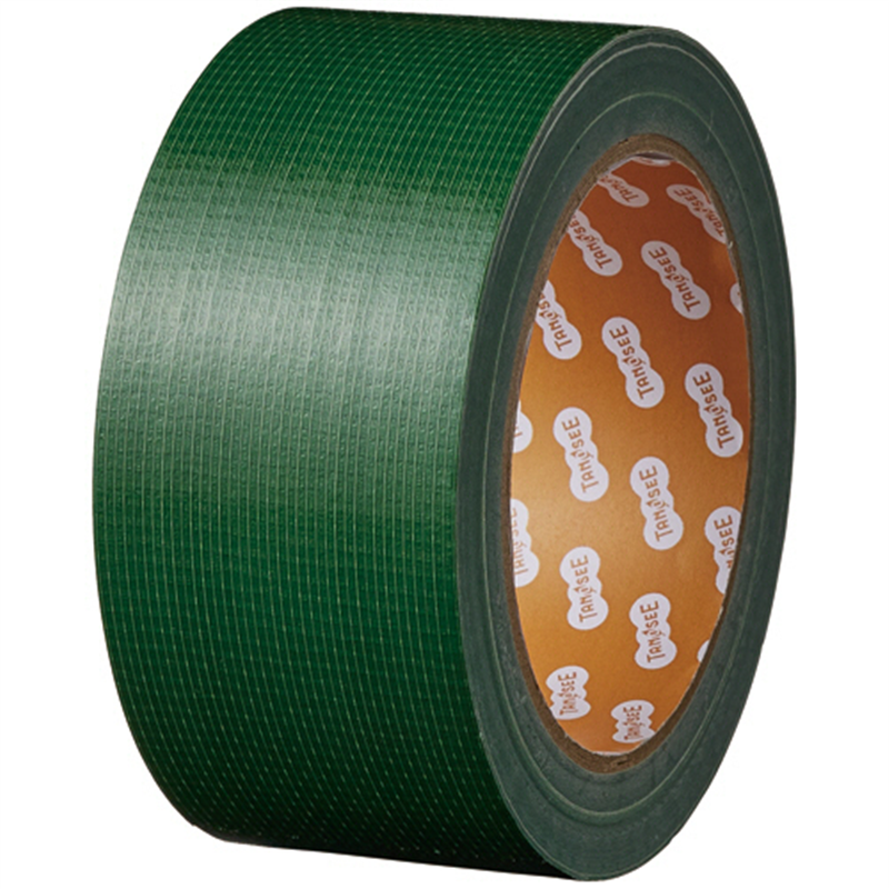 TANOSEE 布テープ/カラー 50mm×25m 緑 30巻/1セット（ご注文単位1セット）【直送品】