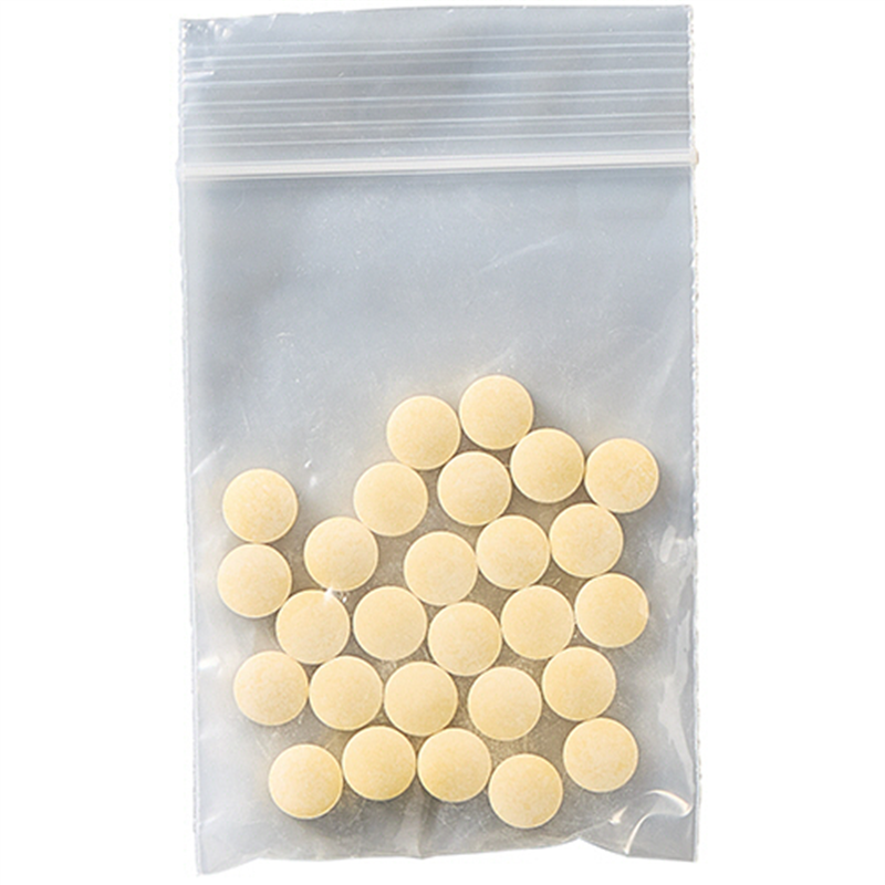 抗菌剤入り チャック付き袋 63×85mm 100枚/パック（ご注文単位1パック）【直送品】