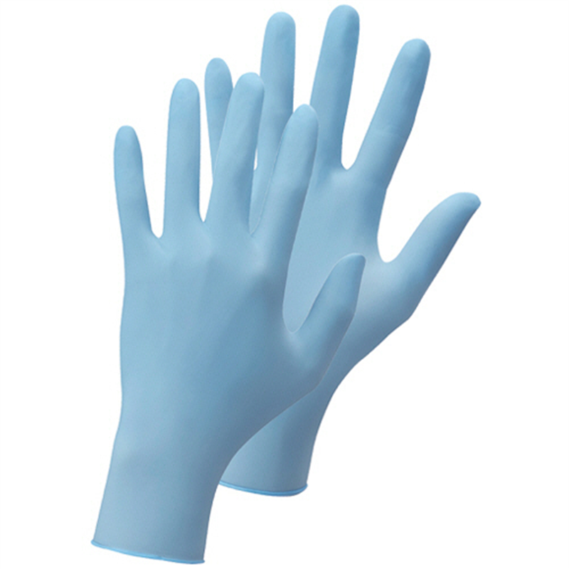 ショーワグローブ ニトリスト・CF L ブルー NO893-L 100枚/1箱（ご注文単位1箱）【直送品】