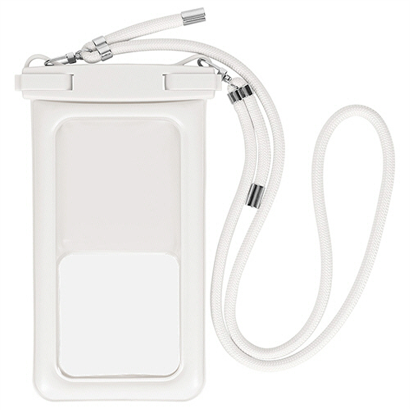 オウルテック 水に浮くスマホ用防水ケース IP68 エクリュ OWL-WPCSP10R-WH 1個（ご注文単位1個）【直送品】