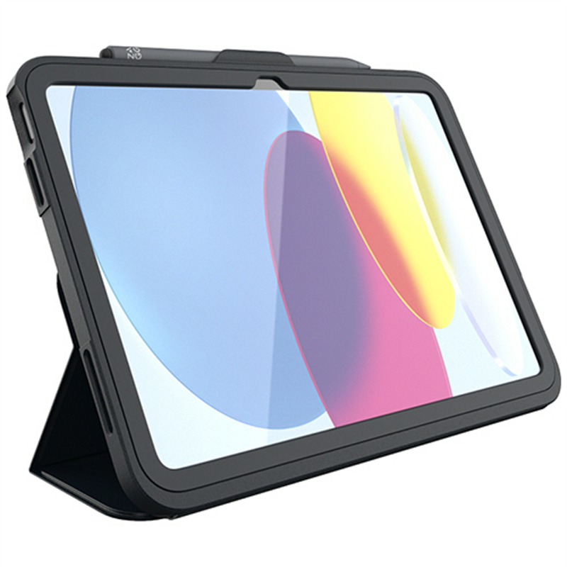 ZAGG iPad/A16/第10世代用ケース Rugged Messenger チャコール 103114855 1個（ご注文単位1個）【直送品】