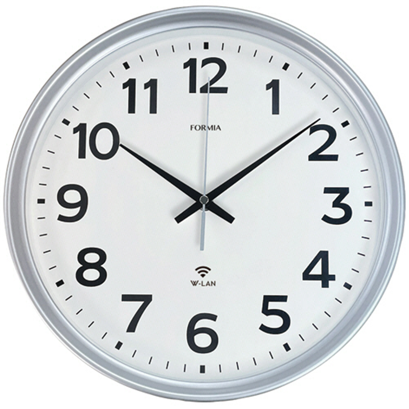 保土ヶ谷電子販売 FORMIA 無線LANクロック ホワイト HWC-030WLAN 1台（ご注文単位1台）【直送品】