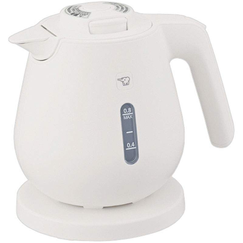 象印 電気ケトル 0.8L ホワイト CK-DC08-WA 1台（ご注文単位1台）【直送品】
