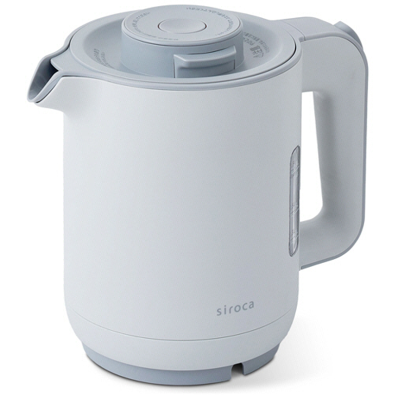 シロカ 蒸気セーブ機能搭載 電気ケトル グレー SK-A151H 1台（ご注文単位1台）【直送品】