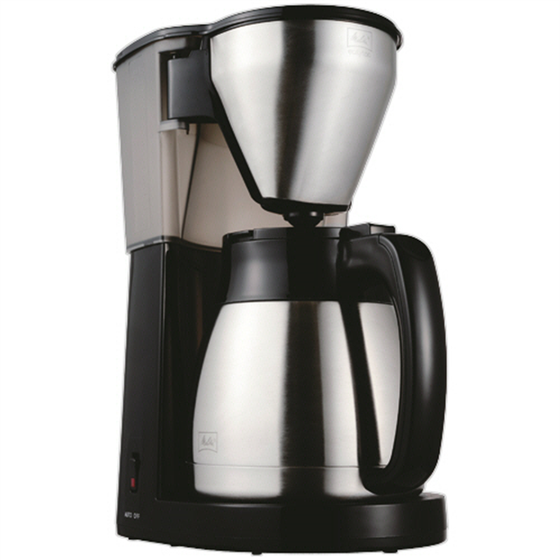 メリタ コーヒーメーカー イージートップサーモ 10杯用 ブラック LKT-1002/B 2台/1セット（ご注文単位1セット）【直送品】