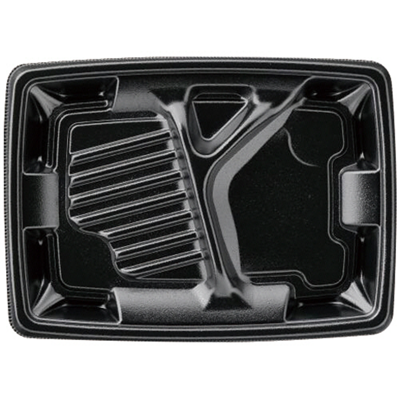 エフピコ MFPアリオン23-17-2 本体 黒 50枚/1パック（ご注文単位1パック）【直送品】