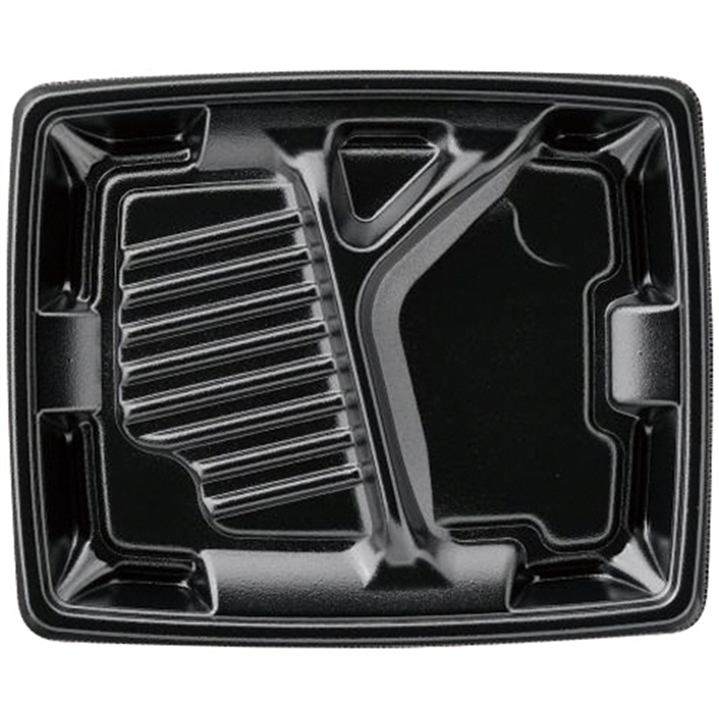 エフピコ MFPアリオン23-19-2 本体 黒 50枚/1パック（ご注文単位1パック）【直送品】