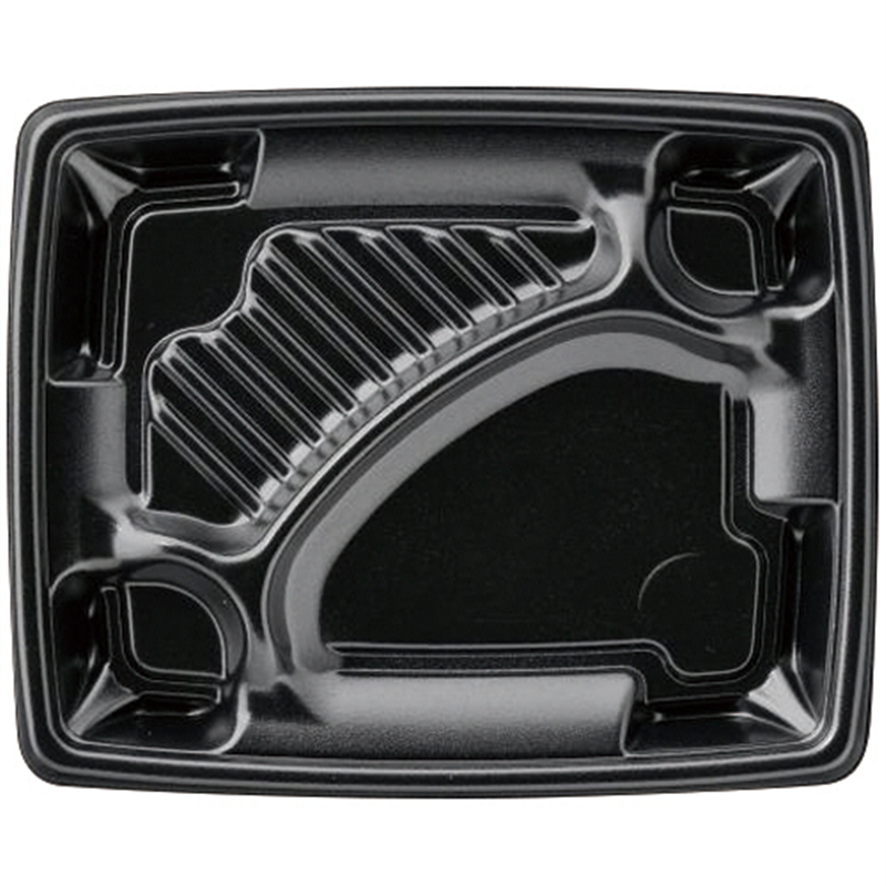 エフピコ MFPアリオン23-19-3 本体 黒 50枚/1パック（ご注文単位1パック）【直送品】