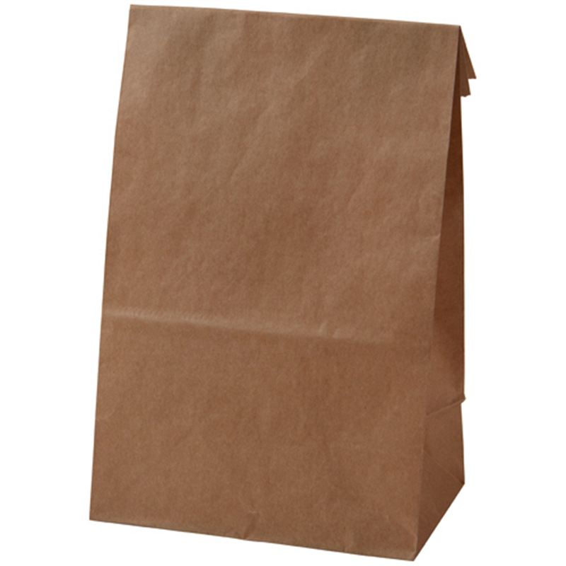 シモジマ HEIKO NF耐油角底袋 No.4 未晒無地 #004180331 100枚/パック（ご注文単位1パック）【直送品】