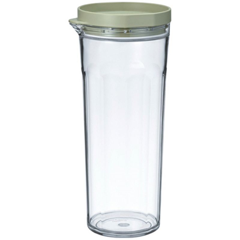 ハリオグラス フリーザーポット JUSIO/樹脂王 1.1L スモーキーグリーン FPJ-11-SG 1個（ご注文単位1個）【直送品】