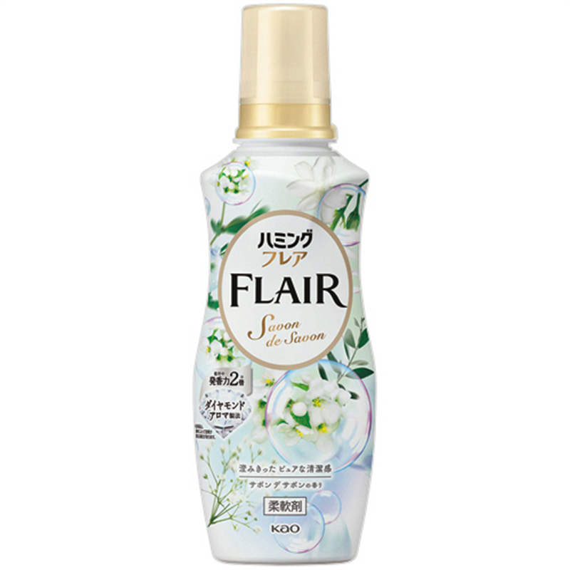 花王 ハミング フレアフレグランス サボン デ サボン 本体 520g 1本（ご注文単位1本）【直送品】