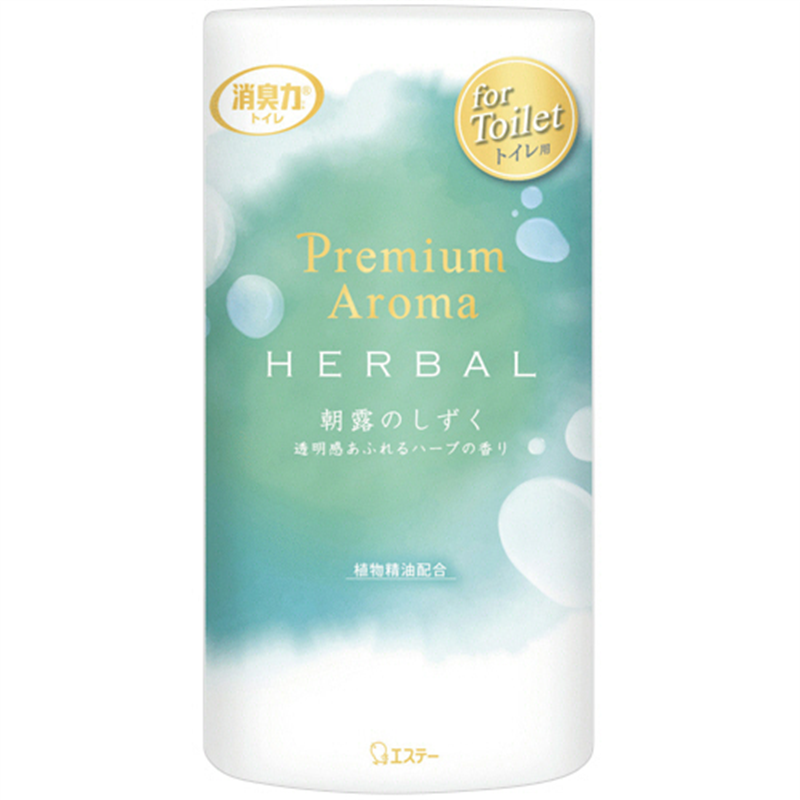 エステー トイレの消臭力 Premium Aroma HERBAL 朝露のしずく 400mL 3個/1セット（ご注文単位1セット）【直送品】