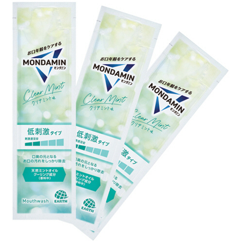 アース製薬 モンダミン ペパーミント アルコールタイプ 12mL 50包/1パック（ご注文単位1パック）【直送品】