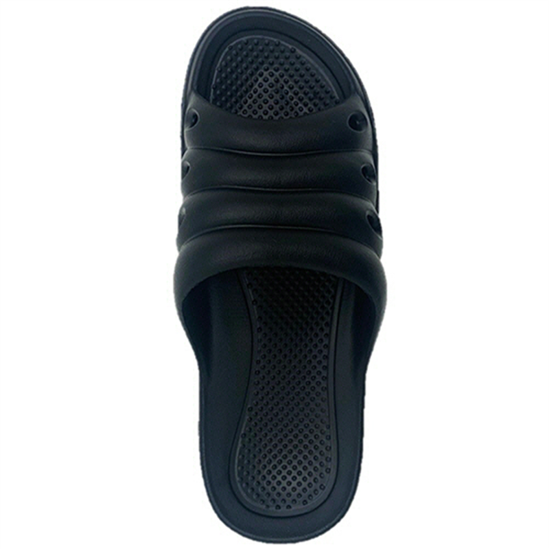 アスト EVA軽量サンダル L ブラック 1足（ご注文単位1足）【直送品】