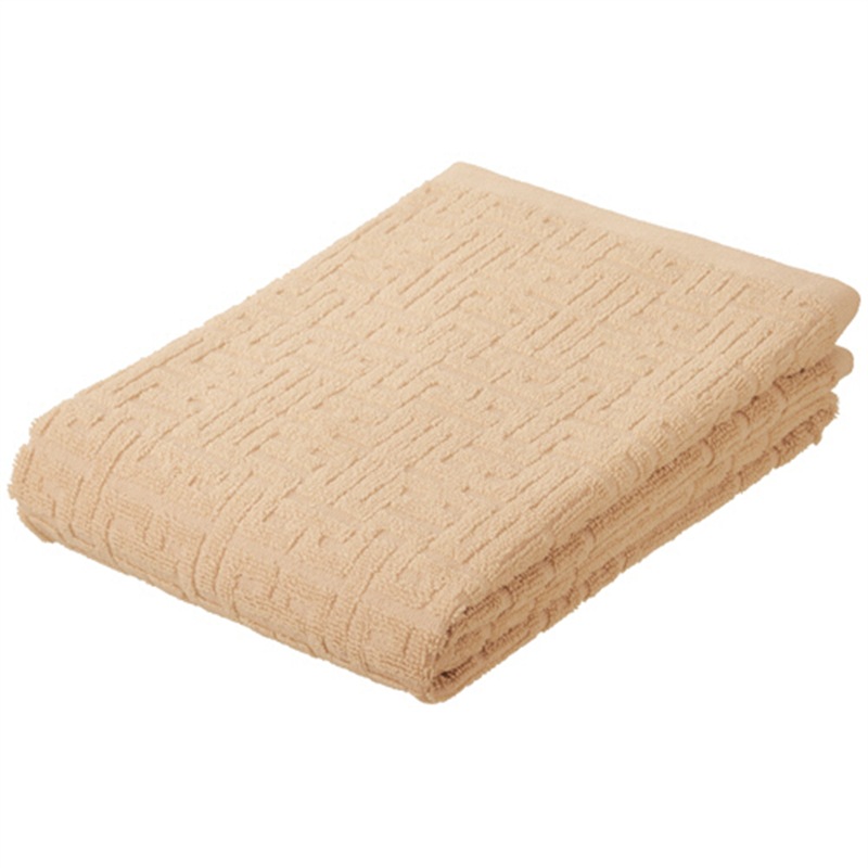 林 バラエティカラー バスタオル ベージュ BO801428 1枚（ご注文単位1枚）【直送品】