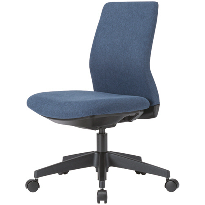 中央可鍛工業 cotteチェア ローバック 肘なし 背・座：ネイビー LC-100/NV 1脚（ご注文単位1脚）【直送品】