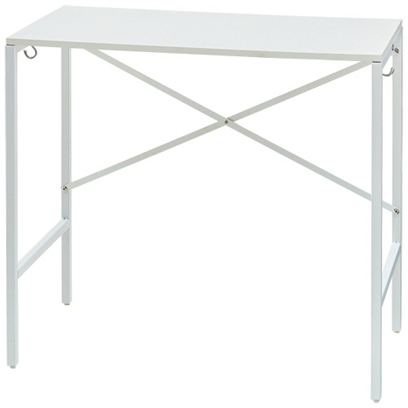 アスカ シンプルデスク ホワイト SDK80W 1台（ご注文単位1台）【直送品】