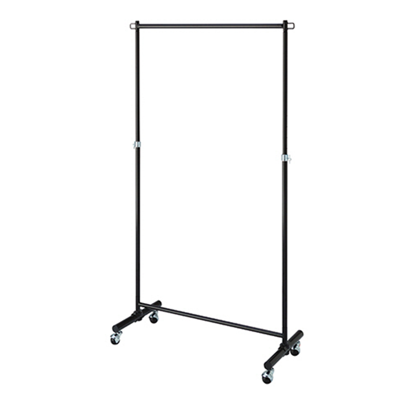 TANOSEE コートハンガー 幅900mm ブラック 1台（ご注文単位1台）【直送品】