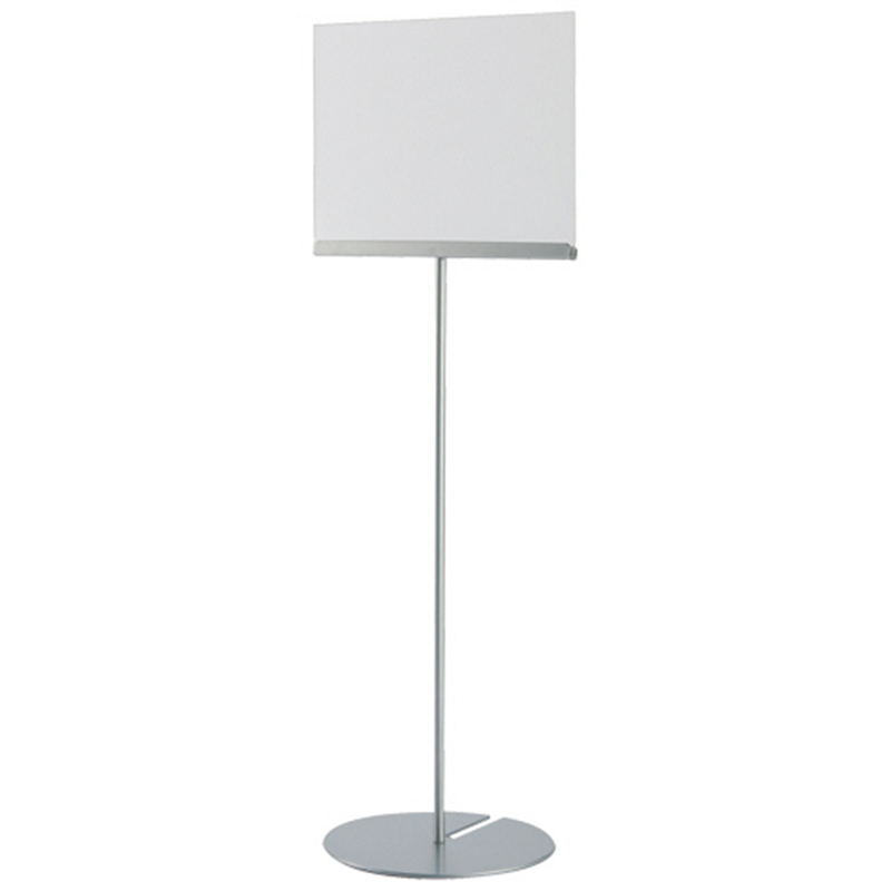 テラモト 2Wayサインスタンド A3ヨコ シルバー SU-657-303-0 1台（ご注文単位1台）【直送品】