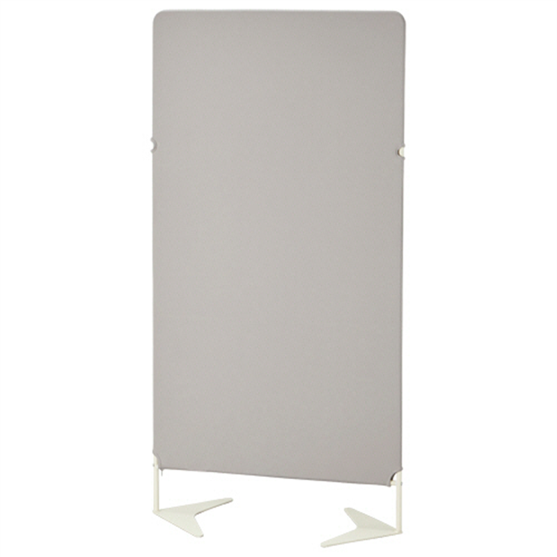 YAMAZEN クロスパーティション 幅800mm ライトグレー ZCP-8016/LGY 1台（ご注文単位1台）【直送品】