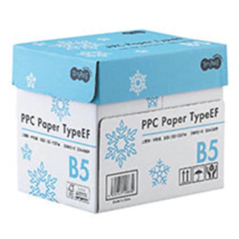 TANOSEE PPC Paper Type EF B5 1箱(2500枚:500枚×5冊) (ご注文単位1箱)【直送品】