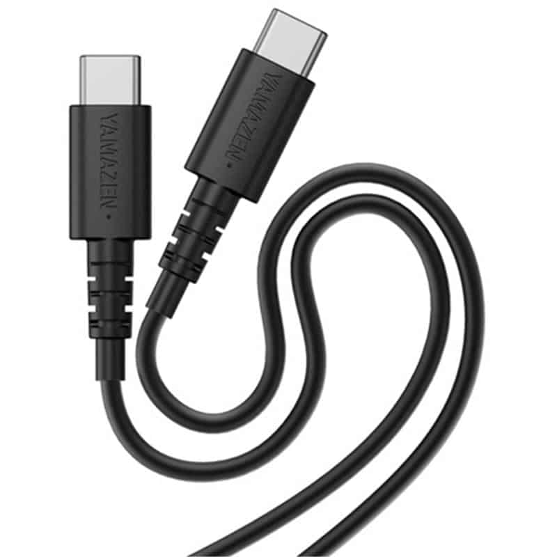 YAMAZEN USB PD シリコンケーブル 1.5m YPDC-6015S 1本 （ご注文単位1本）【直送品】