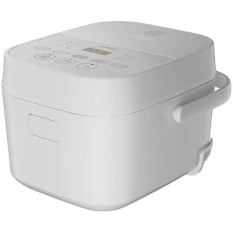 YAMAZEN マイコン炊飯ジャー 5.5合炊き ホワイト YJT-M10(W) 1台 （ご注文単位1台）【直送品】