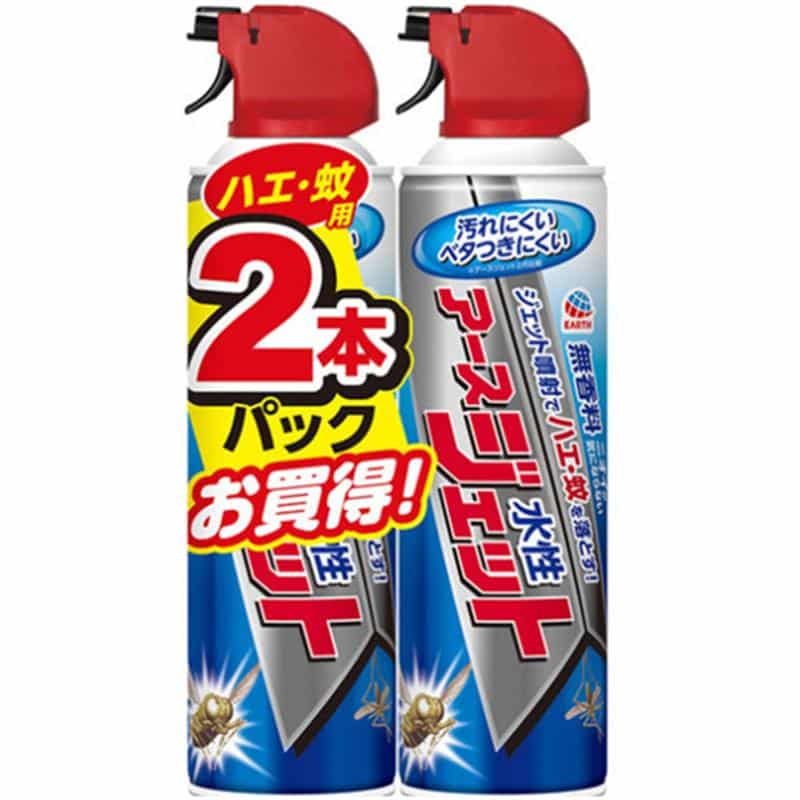 アース製薬 水性アースジェット 400mL/本 1パック(2本) （ご注文単位1パック）【直送品】