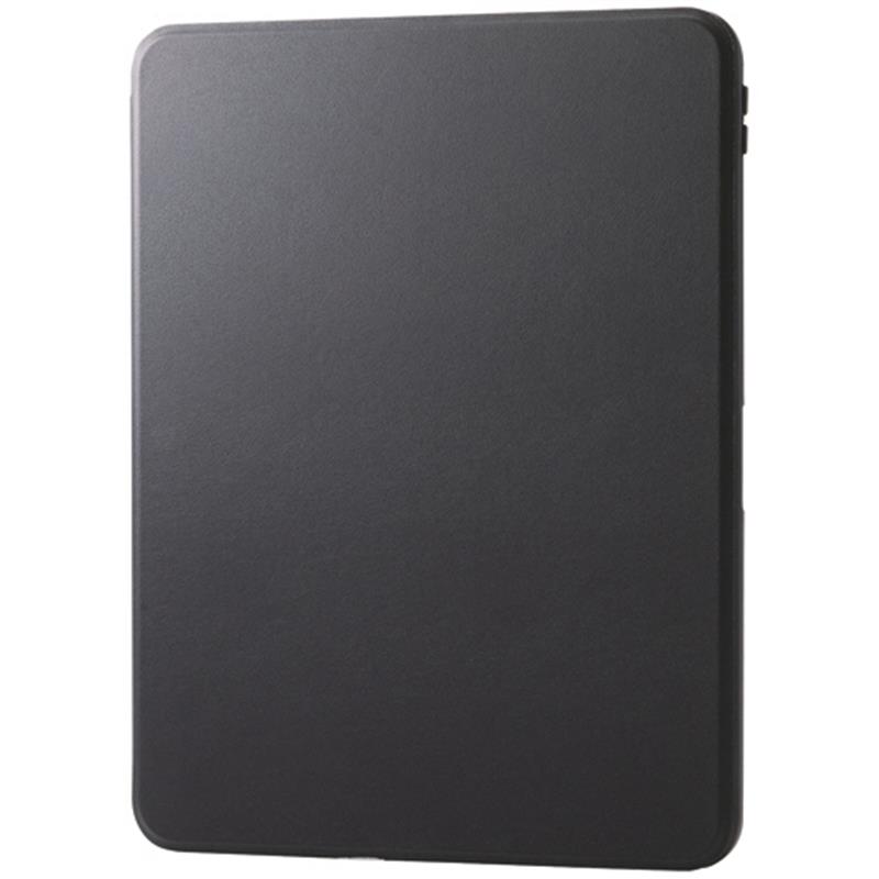 エレコム iPad Air 11型(M3/M2)用フラップケース 360度回転/背面クリア/2アングル/スリープ対応 ブラック TB-A25MMG360BK 1個 (ご注文単位1個)【直送品】