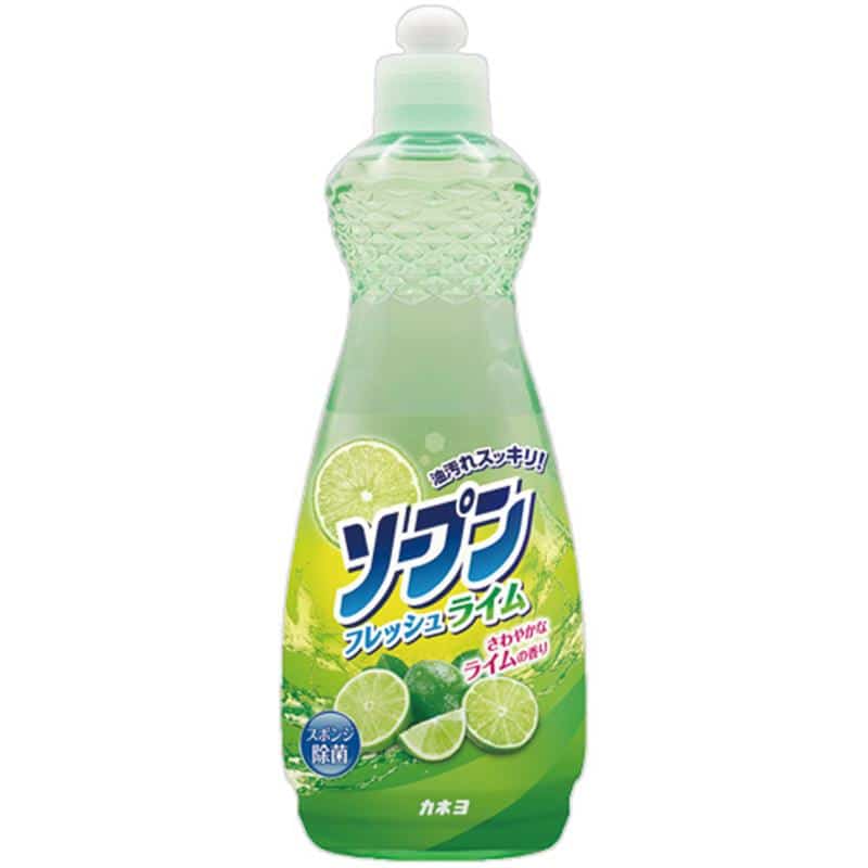 カネヨ石鹸 ソープン フレッシュライム 本体 600mL 1本 （ご注文単位1本）【直送品】