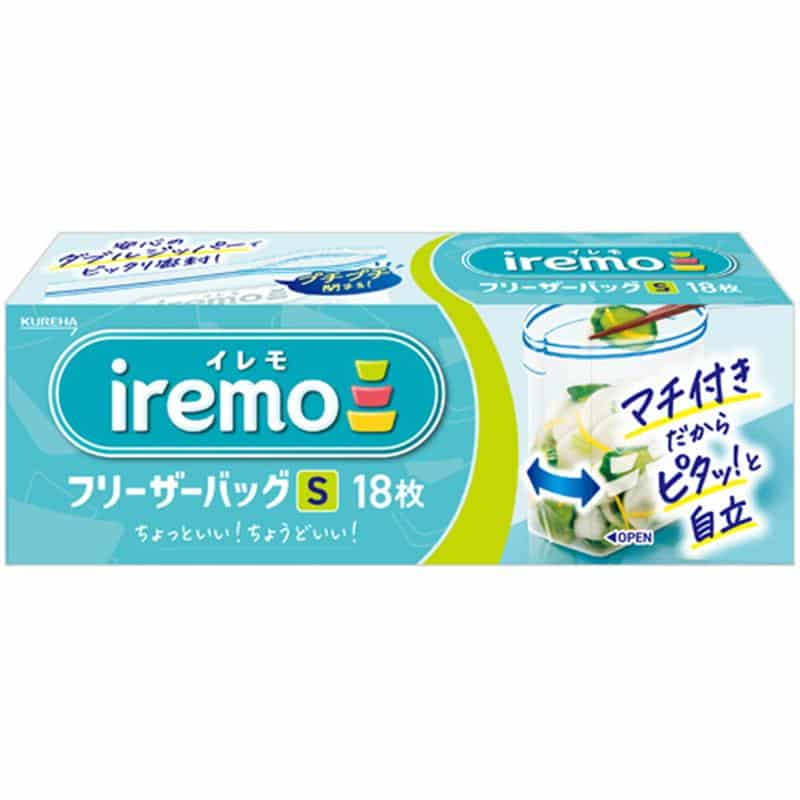クレハ イレモ フリーザーバッグ S 1パック(18枚) （ご注文単位1パック）【直送品】
