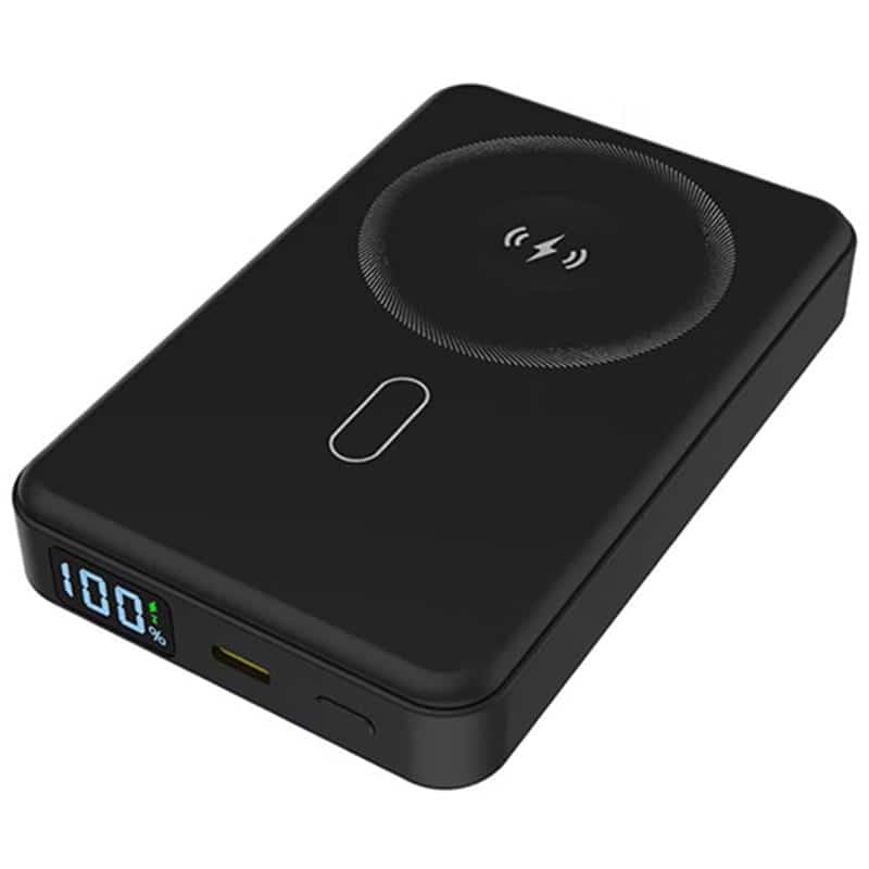 ハイディスク 長寿命+超安全 準固体電池モバイルバッテリー 10000mAh HD4-SSMBTC30W10DSBK 1台 （ご注文単位1台）【直送品】