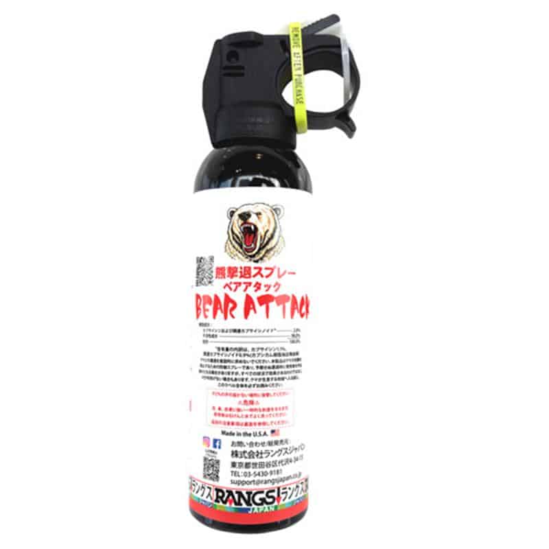 ラングスジャパン 熊撃退スプレー ベアアタック 250mL 1本 (ご注文単位1本)【直送品】