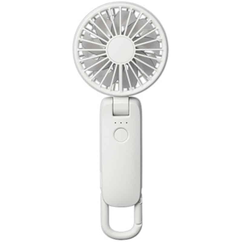 リズム ハンディ扇風機 Silky Wind Mobile 4 ライトグレー 9ZF042RH08 1台 (ご注文単位1台)【直送品】