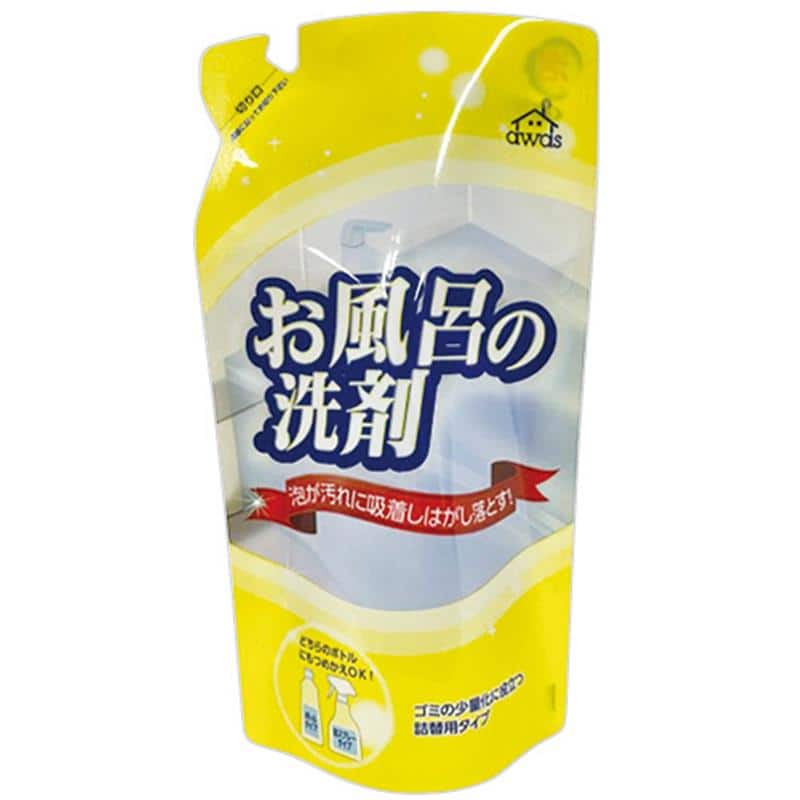 ロケット石鹸 お風呂洗剤泡スプレー つめかえ用 330mL 1セット(20個) （ご注文単位1セット）【直送品】