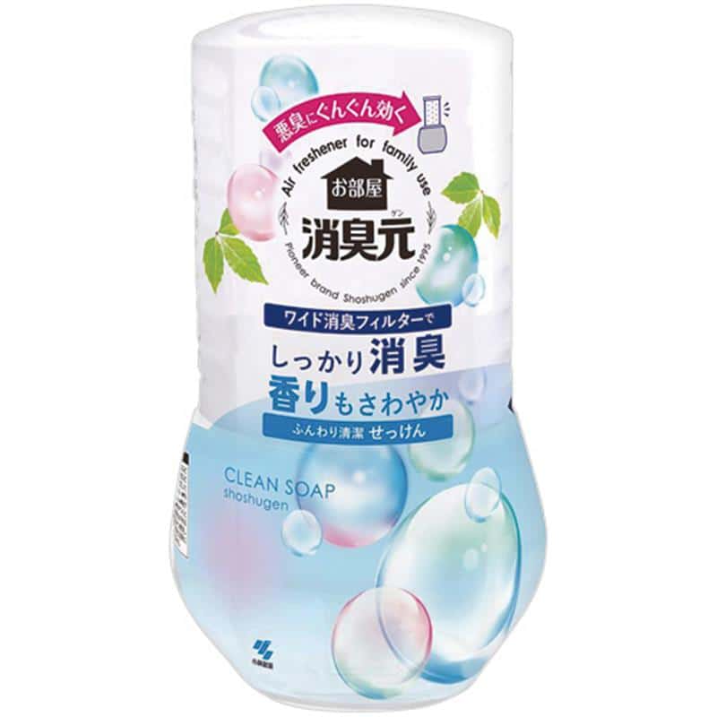 小林製薬 お部屋の消臭元 ふんわり清潔せっけん 1本 （ご注文単位1本）【直送品】