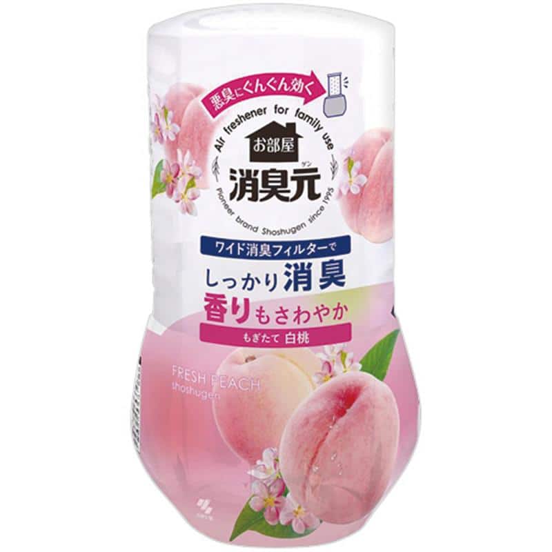小林製薬 お部屋の消臭元 もぎたて白桃 1セット(3本) （ご注文単位1セット）【直送品】